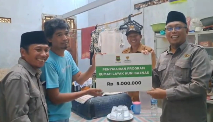 Baznas Cilegon Bangun 13 Rumah Baru untuk Warga Terdampak Bencana