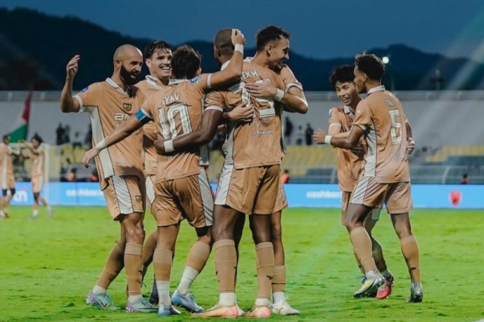 Derbi Tangerang milik Dewa United! Gol Ricky Kambuaya jadi penentu. (Foto: Instagram/dewaunitedfc)