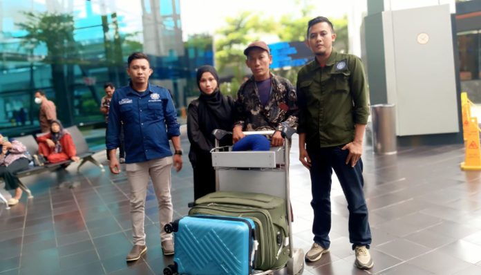 Empat Bulan Terisolasi di Arab Saudi, PMI Serang Akhirnya Pulang ke Indonesia (Foto: Dok. Pribadi)