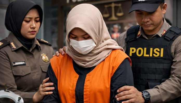 Ilustrasi. Dea Viana kembali ditetapkan tersangka dalam perkara dugaan penipuan berbeda (AI)