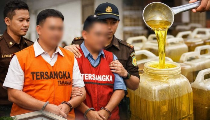 Ilustrasi Kejati Banten menyerahkan dua tersangka korupsi jual beli minyak goreng ke JPU (AI)