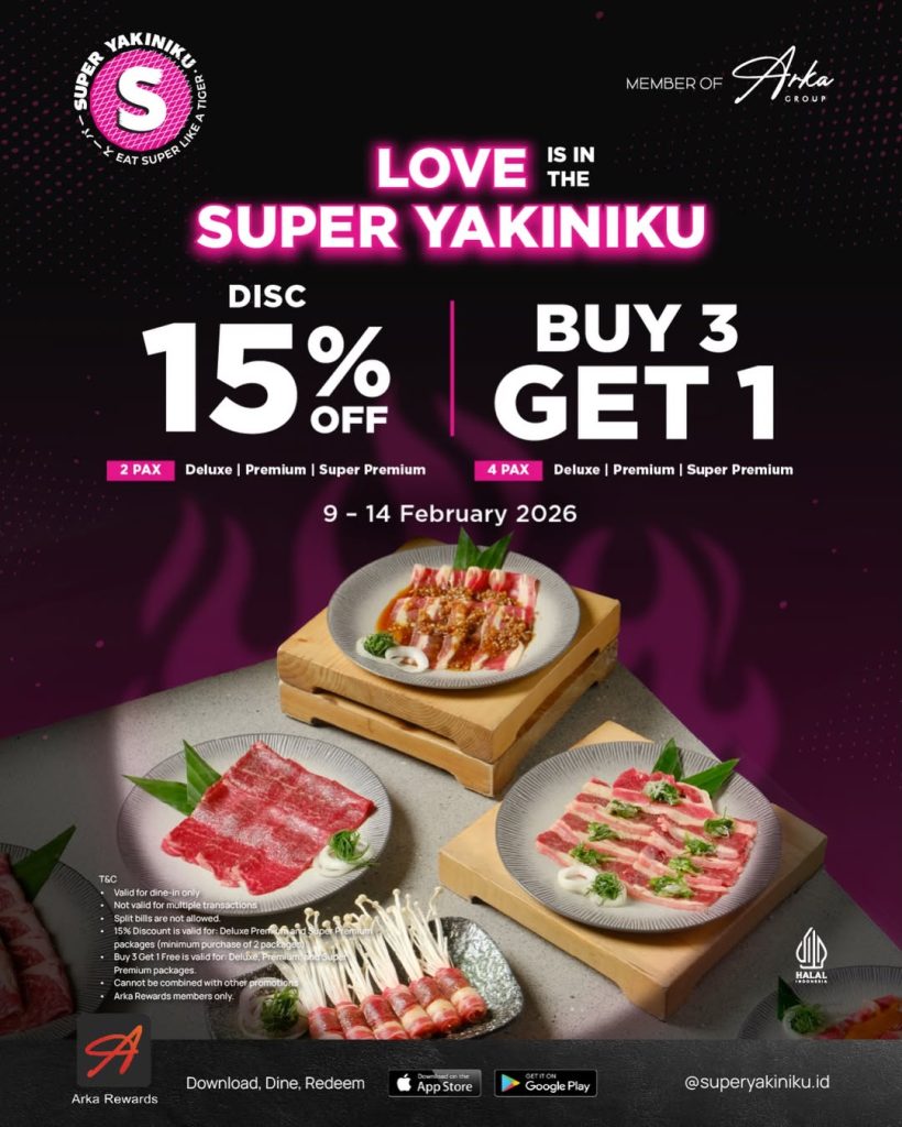 Promo Valentine Super Yakiniku
