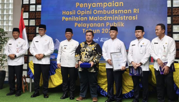 Kinerja Pelayanan Pemkot Tangerang Dapat Pengakuan Ombudsman.