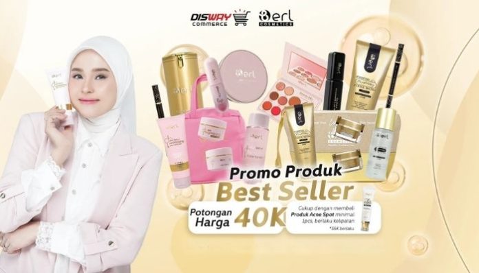 B ERL Cosmetics kembali menghadirkan promo produk best seller dengan potongan harga hingga Rp40.000.
