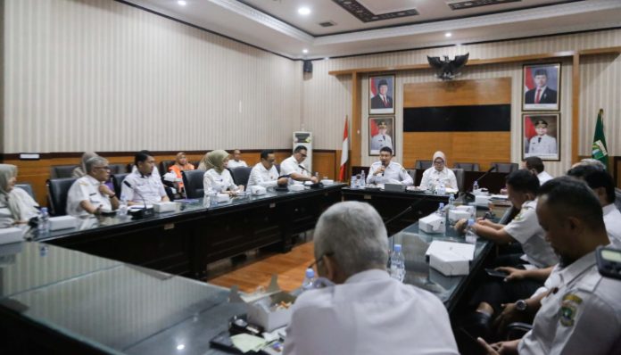 Rapat SAKIP dan Zona Integritas Award 2025 Kementerian PAN-RB di KP3B Curug, Kota Serang, Rabu 11 Februari 2026. (Foto: Dok. Adpim Banten)