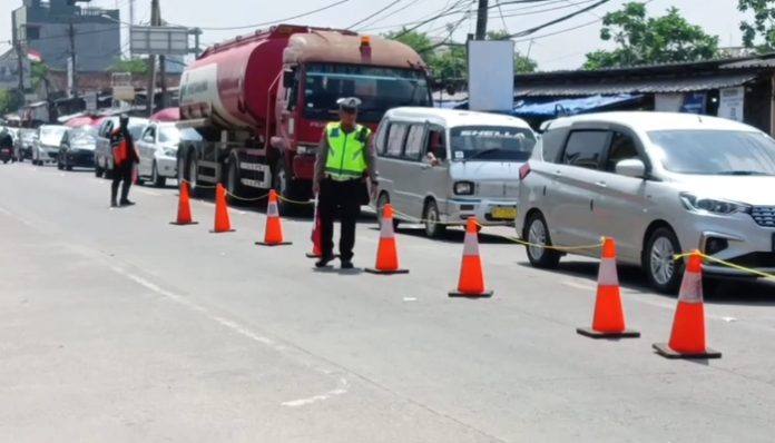 Ruas jalan yang dilalui pemudik