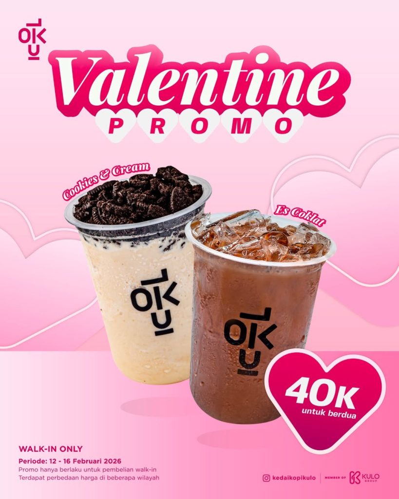 Promo Valentine Kedai Kopi Kulo