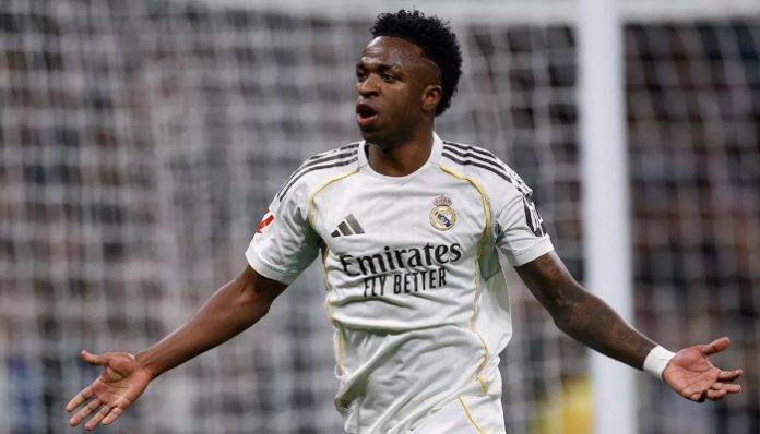 Gol penentu Vinicius antar Real Madrid menang dramatis atas Benfica di Bernabeu. (Foto: Real Madrid)