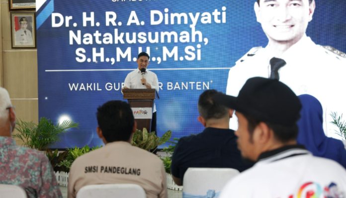 Wagub Banten Tekankan Peran Pers sebagai Pengawas Kebijakan Publik