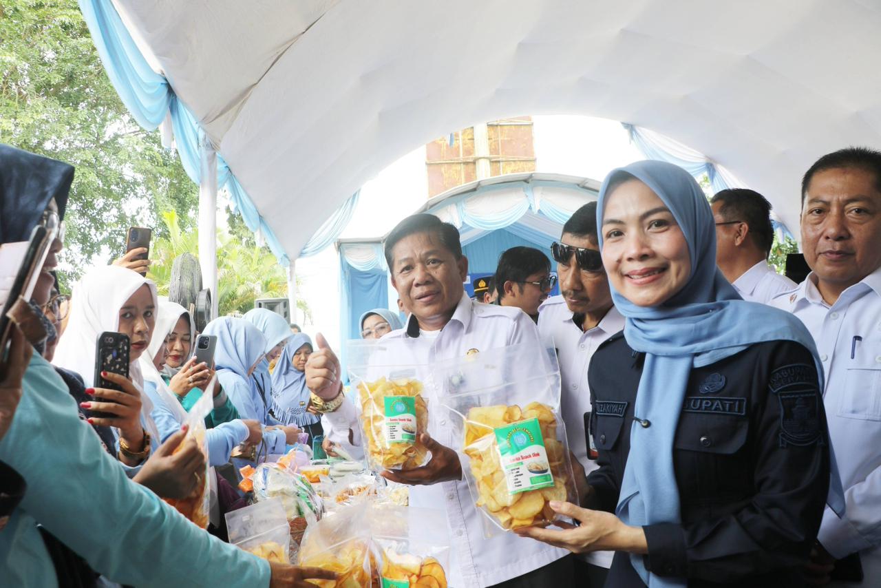 Bupati Serang Buka Bazar Murah Ramadhan, Jamin Stok Pangan Aman
