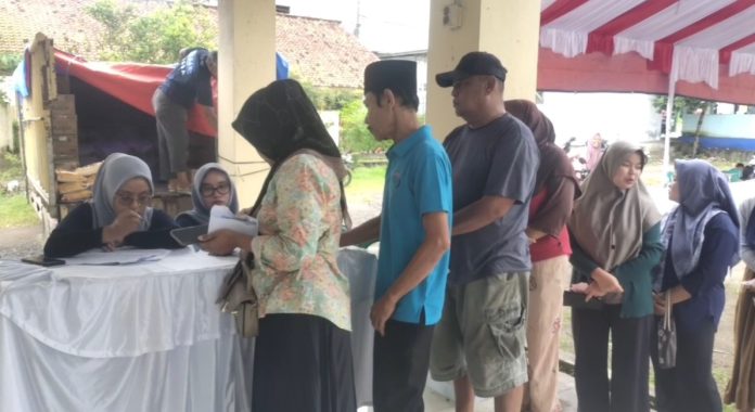 Pemkab Lebak menggelar Pasar Murah (Bantentv.com/ Nano)