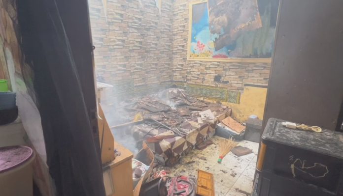 Kebakaran hanguskan empat rumah di Kota Serang (Bantentv.com/ Imron)