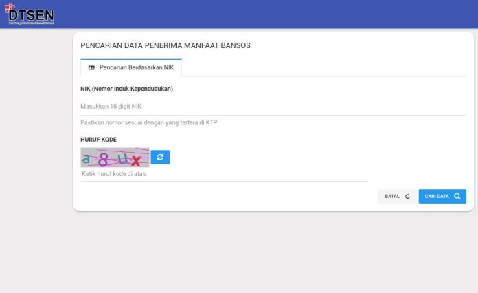 Cara cek bansos yang cair Februari 2026 (Laman Cek Bansos)