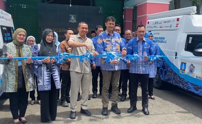 Bapenda Kabupaten Serang Distribusikan SPPT dan DHKP 2026 (Bantentv.com/ Riki)