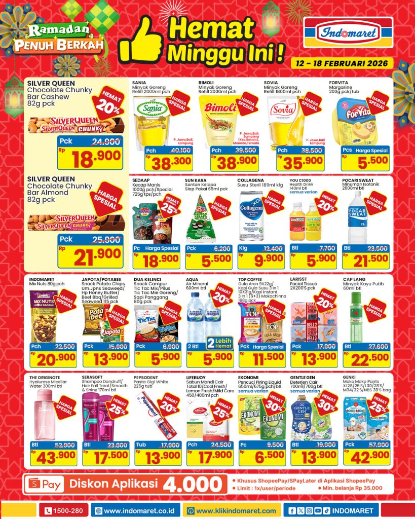 Katalog promo mingguan Indomaret 