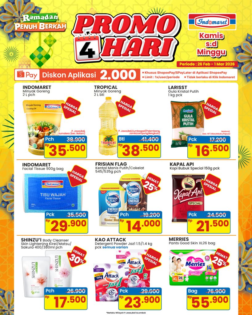 Katalog promo mingguan Indomaret