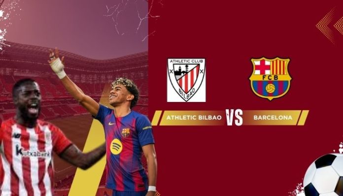 Pertandingan Athletic Bilbao vs Barcelona malam ini akan tersaji pada pekan ke-27 Liga Spanyol 2025-2026 di Stadion San Mames.