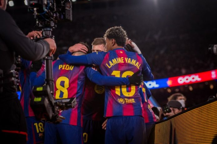Persaingan Liga Spanyol semakin sengit, jarak Barcelona dan Real Madrid kini hanya selisih satu angka.
