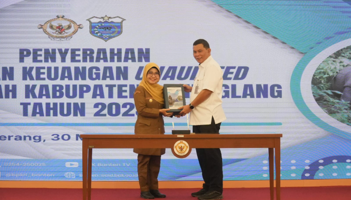 Pemkab Pandeglang Serahkan LKPD Unaudited Tahun 2025 ke BPK Perwakilan Provinsi Banten