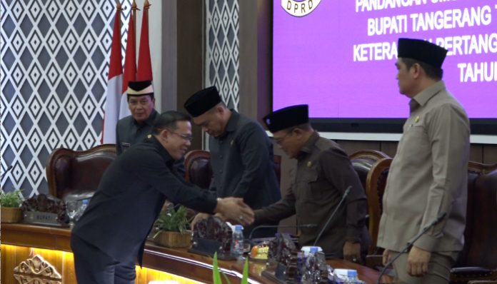 DPRD Kabupaten Tangerang Apresiasi Capaian LKPJ Bupati Tahun 2025