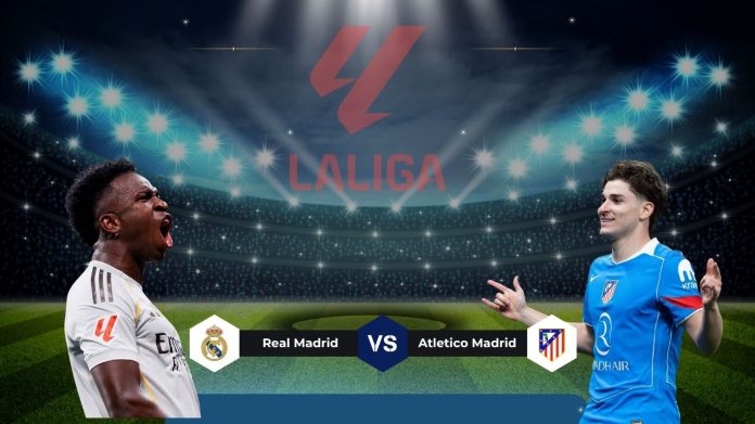 Derby Madrid mempertemukan Real Madrid vs Atletico Madrid di Santiago Bernabeu