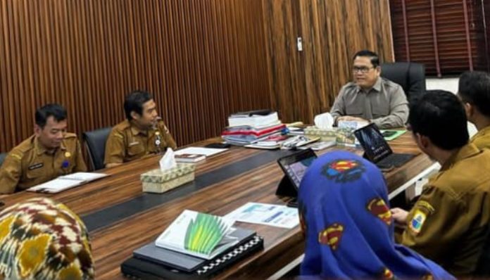 Pemkab Lebak membahas optimalisasi retribusi layanan kesehatan tahun 2026 (Foto: Bantentv.com/ Nano)