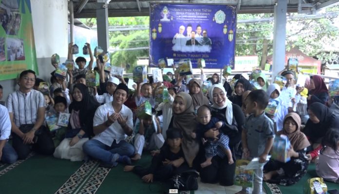 HIPMI Kabupaten Tangerang Berikan Santunan kepada Anak Yatim Piatu