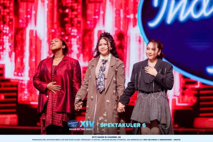 Hasil Spekta 6 Indonesian Idol 2026 pada Senin, 9 Maret 2026 (Foto: Instagram/ indonesianidolid)