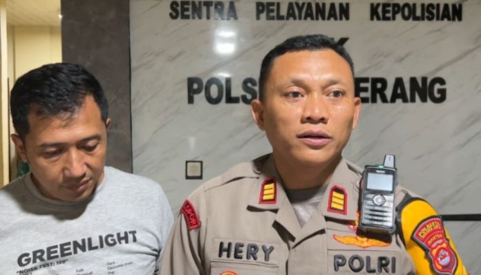 Kapolsek Serang, AKP Hery Wiyono, membenarkan penangkapan pelaku curanmor