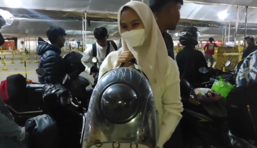 Mudik Lewat Ciwandan, Pemudik Bawa Kucing Kesayangan Pulang Kampung