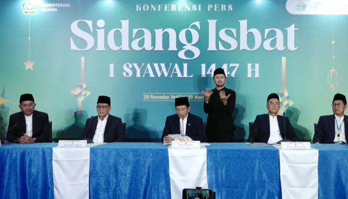Sidang Isbat Tetapkan Idulfitri 21 Maret 2026, Hilal Tidak Terlihat