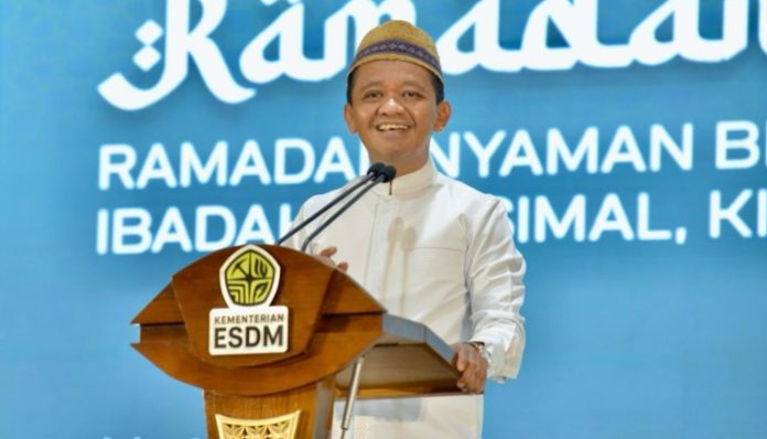 Menteri Energi dan Sumber Daya Mineral (ESDM) Bahlil Lahadalia