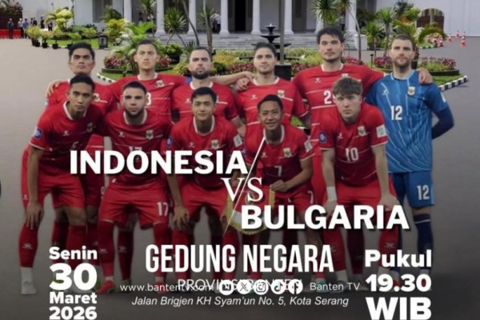Pemprov Banten menggelar nonton bareng final Timnas Indonesia vs Bulgaria