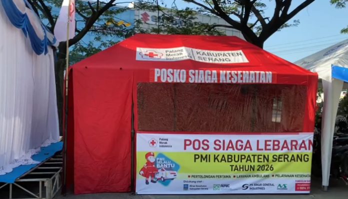 Posko SIaga Kesehatan di Posyan Modern Cikande