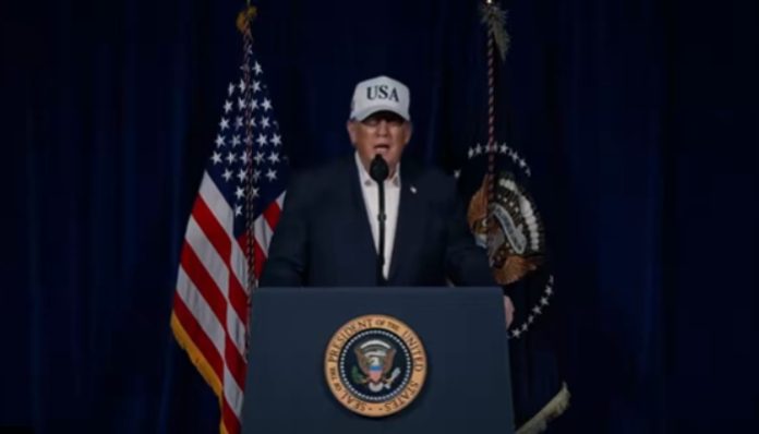 Presiden Donald Trump Klaim Khamenei Tewas dalam Serangan AS–Israel. (Foto: @WhiteHouse/X)