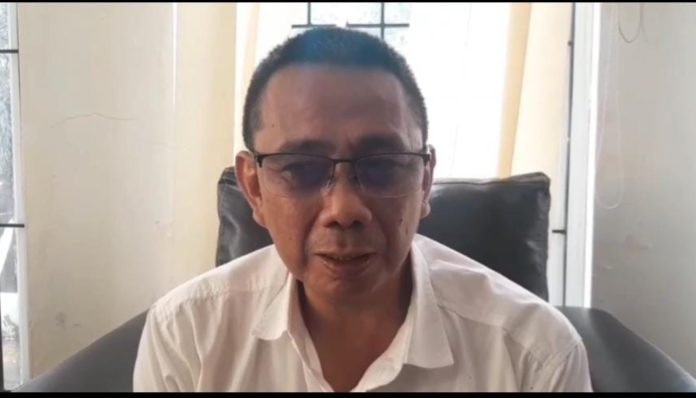Sabri Mahyudin, Kepala DLH Kota Cilegon saat diwawancarai