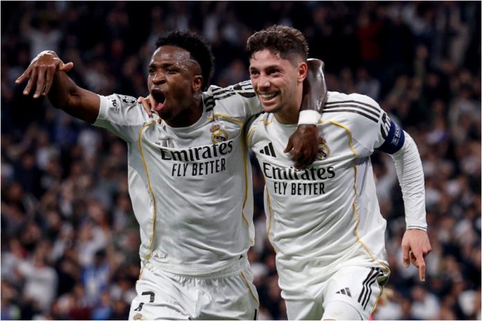 Los Blancos menang meyakinkan 3-0 dari Manchester City pada leg pertama babak 16 besar UEFA Champions League 2025/2026