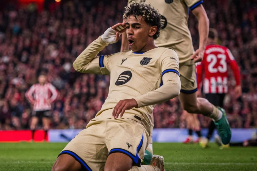 Gol Lamine Yamal Antar Barcelona Menang 1-0 atas Athletic Bilbao di San Mames