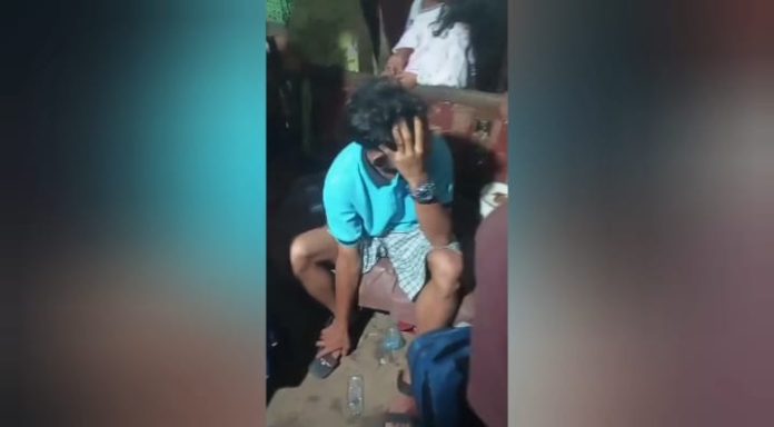 Pelaku pencurian sepeda motor ditangkap saat COD (Foto: Bantentv.com/ Nano)