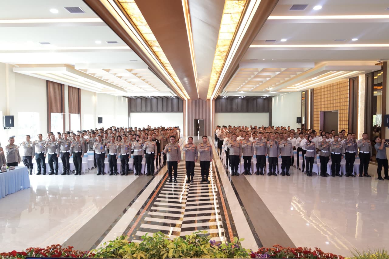 Polda Banten mematangkan persiapan Operasi Ketupat Maung 2026 (Foto: Bantentv.com/ Imron)