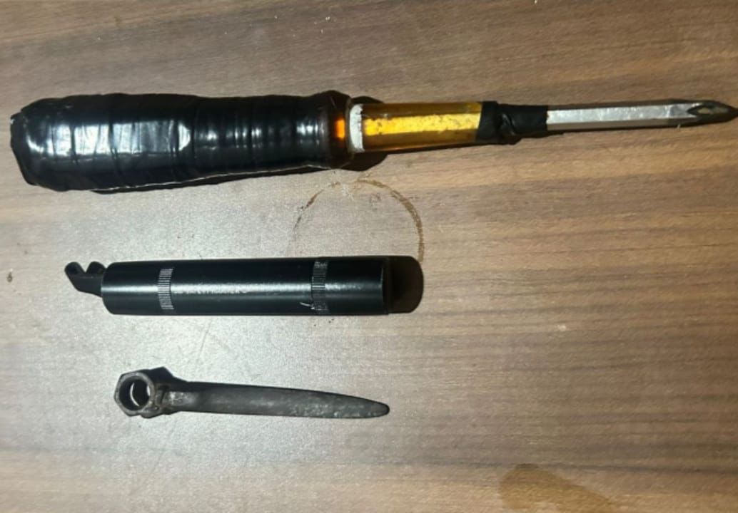 Barang bukti dalam aksi pecurian (Foto: Bantentv.com/ Imron)