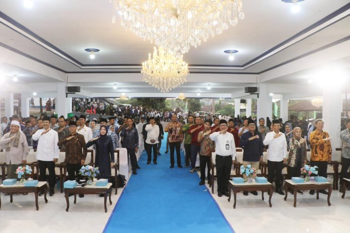  Kunjungan Mensos Saifullah Yusuf di Kabupaten Serang (Foto: Bantentv.com/ Riki)