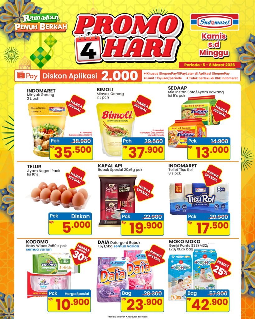 Katalog promo mingguan Indomaret