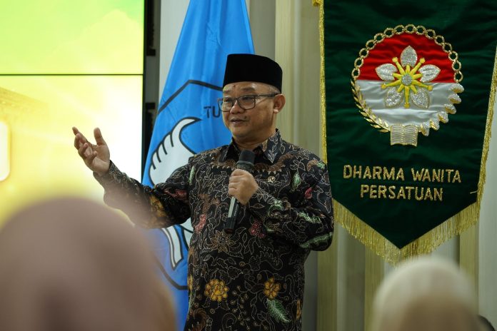 Menteri Pendidikan Dasar dan Menengah (Mendikdasmen) RI, Abdul Mu'ti pada webinar Spirit Ramadan, 6 Maret 2025 (Foto: Kemendikdasmen)
