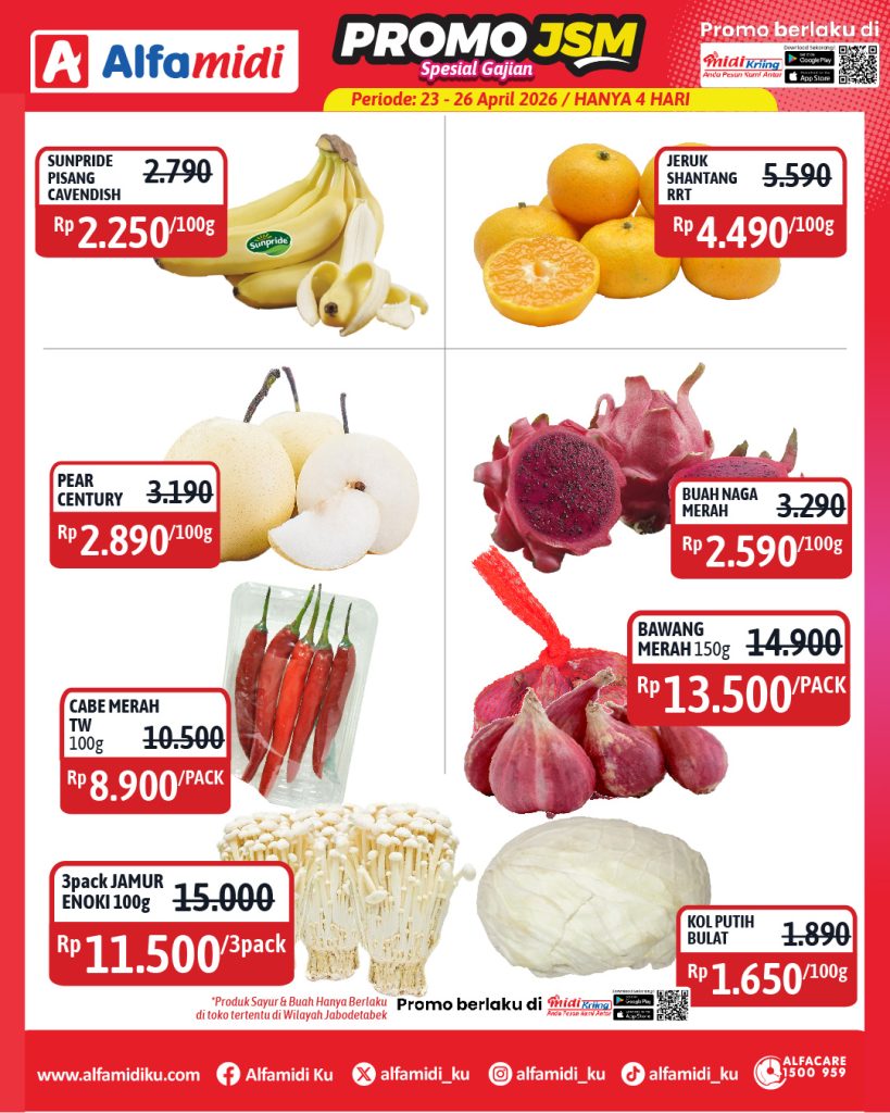 Promo akhir pekan Alfamidi
