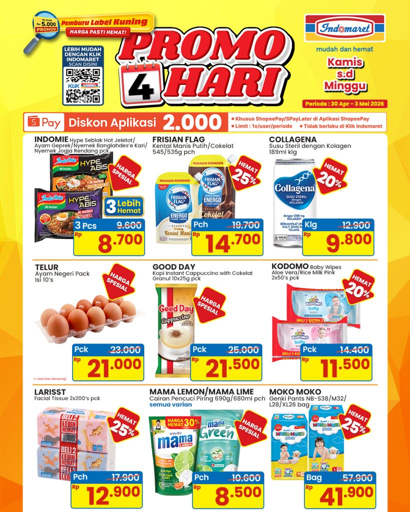 Promo mingguan Indomaret