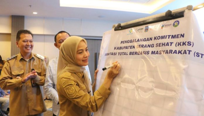 Bupati Serang Genjot Pembangunan MCK