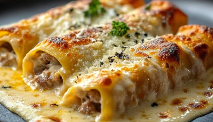 Cannelloni Khas Italia, Pasta Gulung Isi Daging Keju yang Lembut dan Menggoda