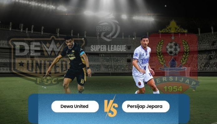 Dewa United vs Persijap Jepara di Banten International Stadium