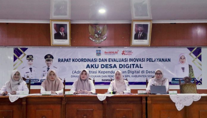 Disdukcapil Kabupaten Serang Pastikan 116 Desa Sudah Buka Pelayanan Adminduk
